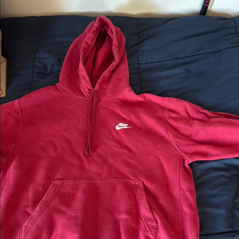 Nike Red Hoodie